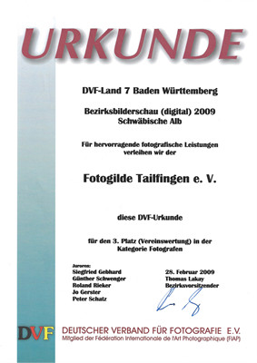 2009 DVF BW LeistungsurkundeS