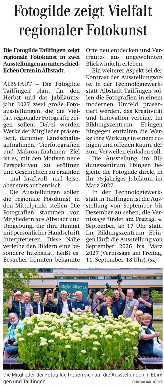 2026 02 14 Zollern Alb Kurier Workshops Fotogilde 1