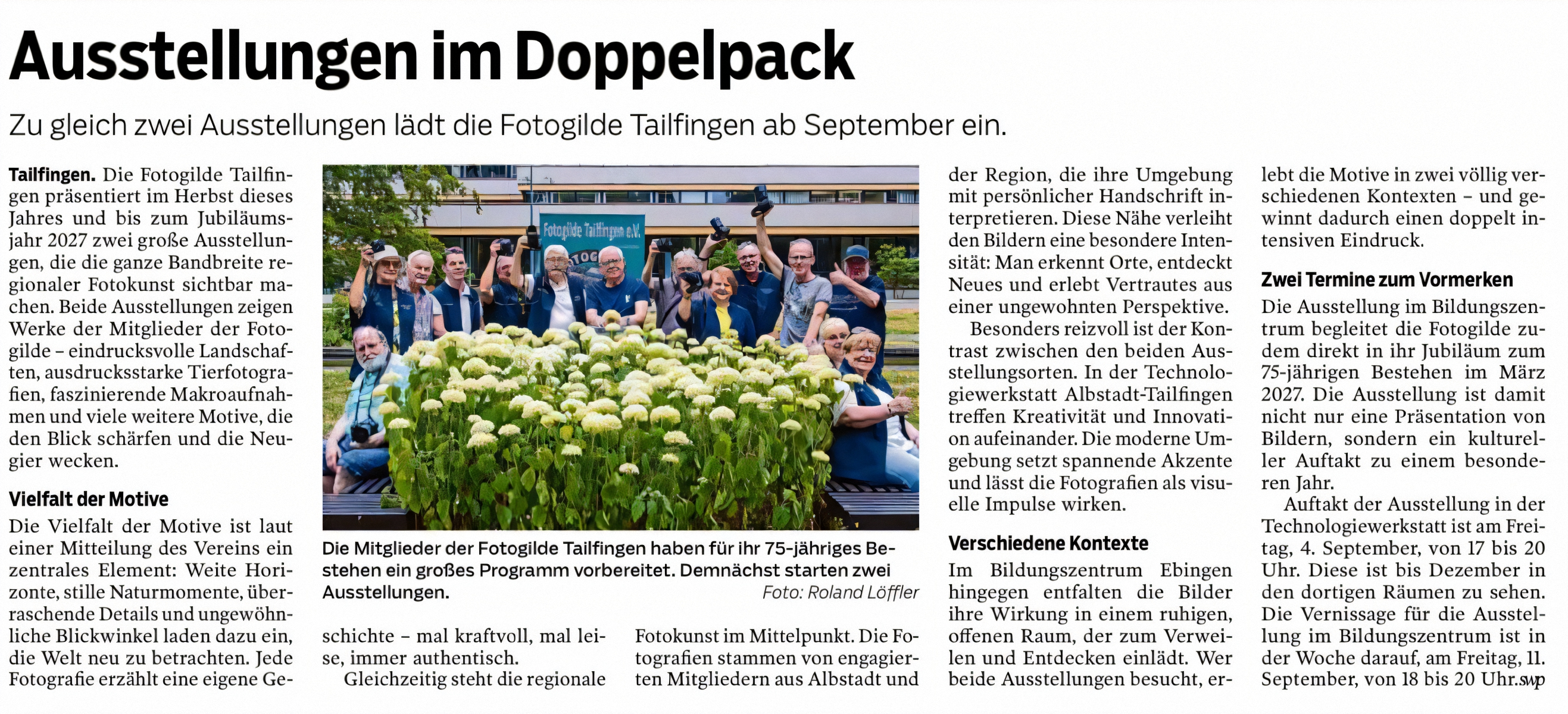 2026 02 14 Zollern Alb Kurier Workshops Fotogilde 1
